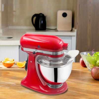 KitchenAid için Yousheng Dökme Kalkanı Sıçramayı Önler Karıştırma Kabı Dökme Aparatı 4.5-5QT Kaseler için Karıştırma Kabı Sıçrama Koruyucusu