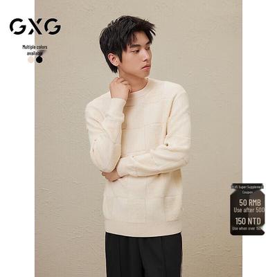 GXG Men's Autumn/Winter Casual Soft Knit Sweater