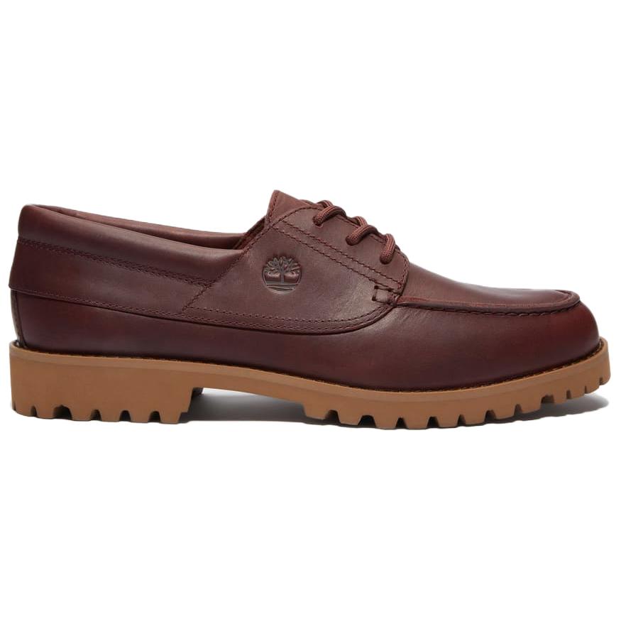 Timberland Authentics Series Comfortable Versatile Casual Leather Shoes Men Shoes Burgundy TB0A6BT2EIW1