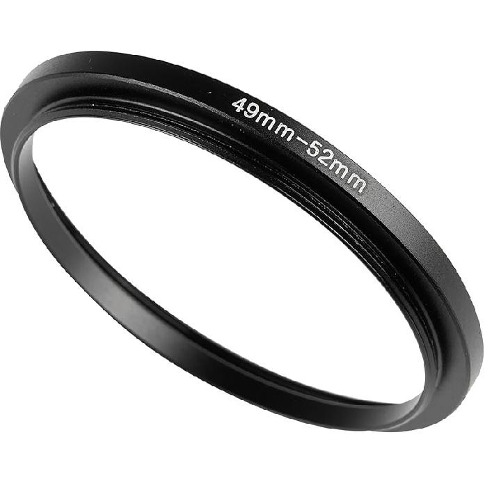 72-77mm Metal Step-Up/Down Ring Adapter Compatible with Mirrorless Cameras DSLR Lens, UV CPL ND Filter Thread Converter, Black