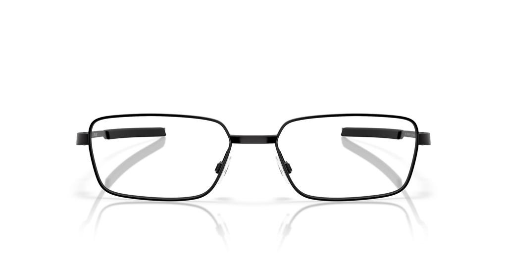 Oakley Eyeglasses Frame Frame Color Satin Lens Demo Lens 57mm Men's 0OX3036, (Front) Black, Color