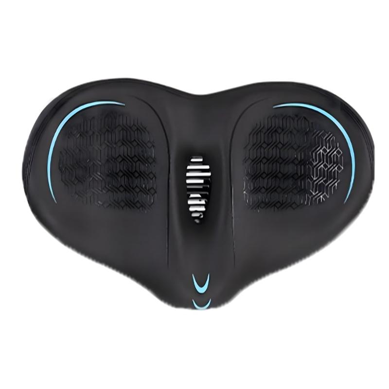 

Shocked Absorbing Comfortable Foams Wide Soft Cushions Wide Thicken Bike Saddles Oversized Bicycles Saddles 1