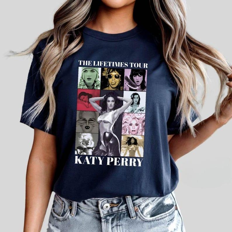 Summer Fashion Trendy 2026 Katy Perry the Lifetime Tour Shirt, Katy Perry Fan Gift, Katy Perry Merch, Katy Perry Graphic Shirt, Concert Shirt 4XL