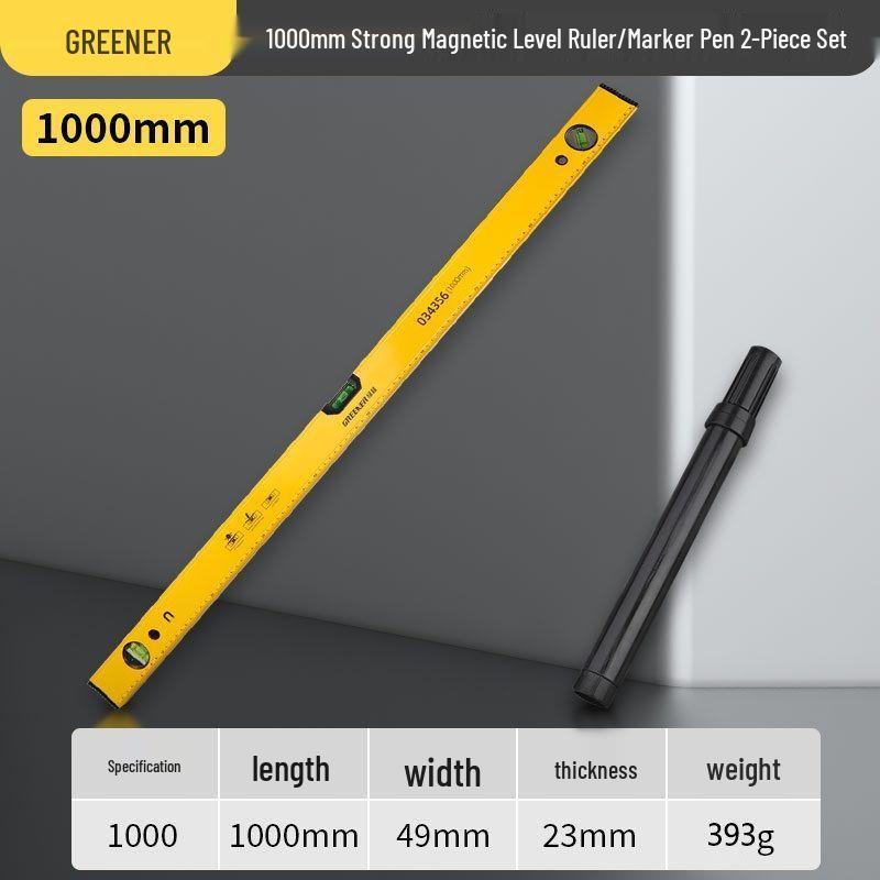 High Precision Magnetic Spirit Level Inclinometer - Aluminum Angle Square Tool