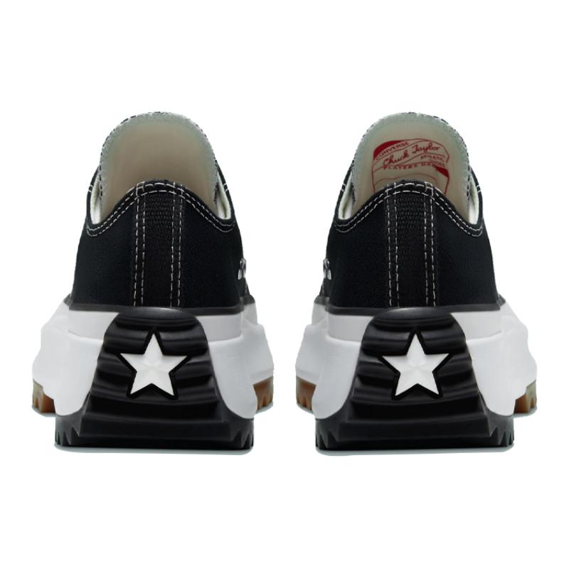 Converse נעלי אספדריל Run Star Hike, אצבע עגולה, שרוכים, נמוכות, יוניסקס, שחור