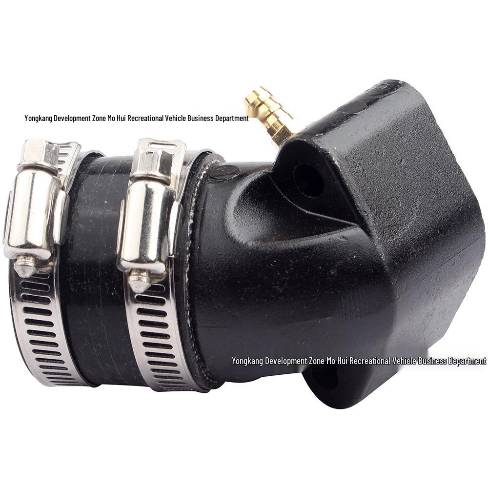 150CC GY6 Carburetor Intake Pipe Manifold for Skateboards, Motorcycles, ATVs, Four-Wheeled Beach Karts (27MM) No