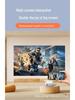 Qiangpu HD Android Smart Projector: Portable Voice-Activated Home Theater for Living Room Use