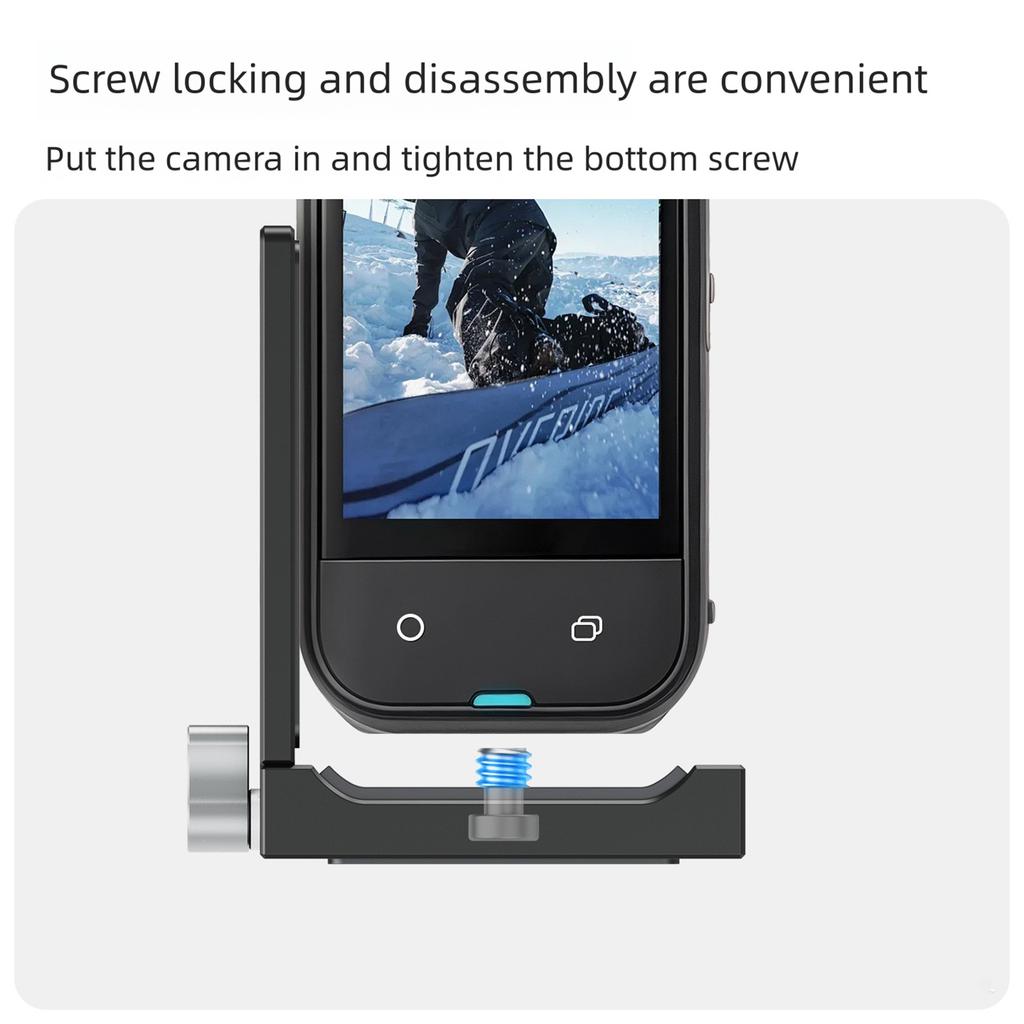 Machined Aluminum Camera Mount With N52 Strong Magnets Compatible Action Cameras And Tripod Accessories