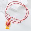 Tropical Fish Earrings & Necklace Set: Clownfish Pendant Jewelry for Women - Cute Korean Style