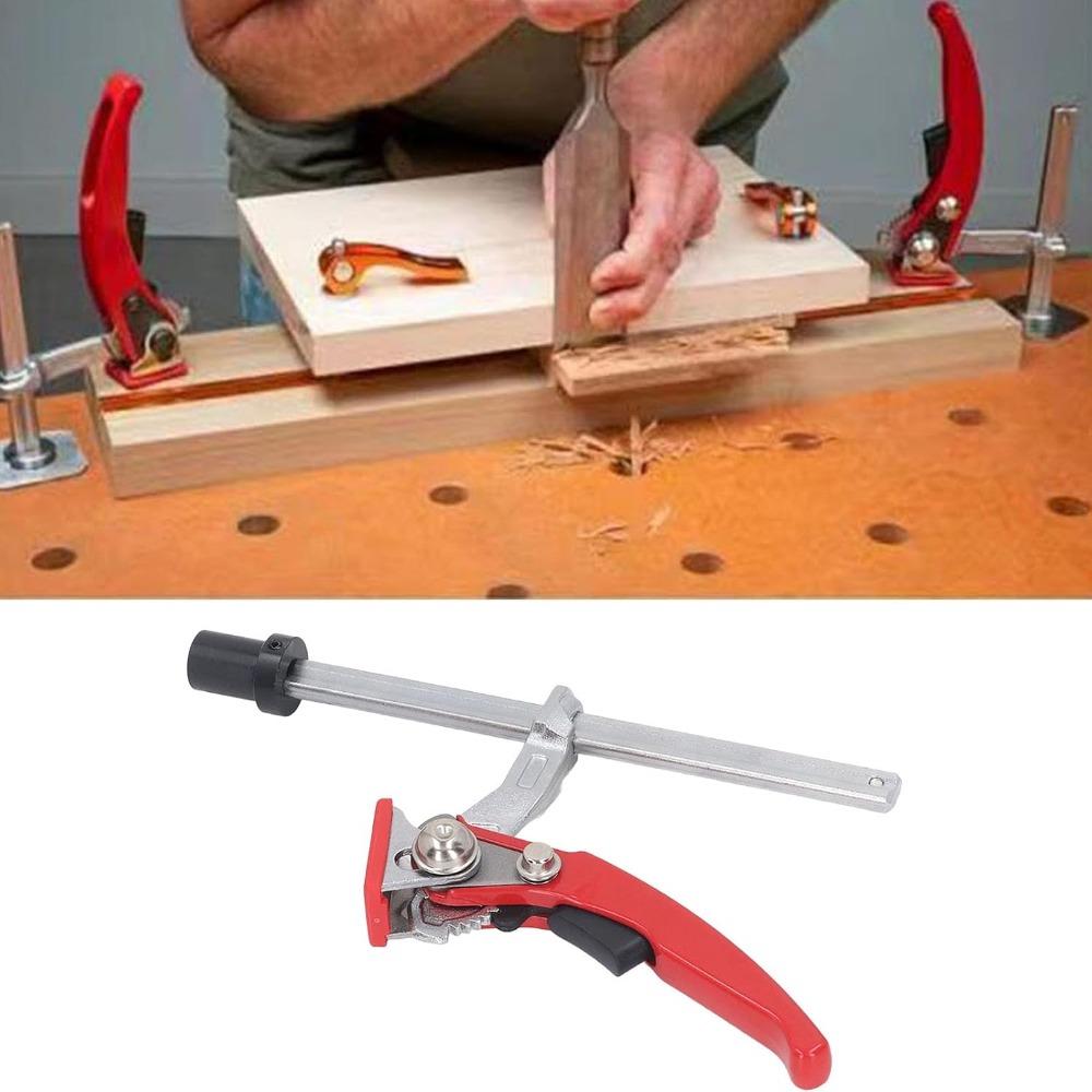 Vertical Surface Bench Dog Clamp Extended Dog End Workbench Clamp Hold Down Clamp  For Woodworking