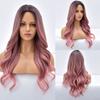 Blonde Body Wave Synthetic Wigs For Women Long Wave White Lolita Cosplay Party Natural Heat Resistant Hair Pelucas De Mujer