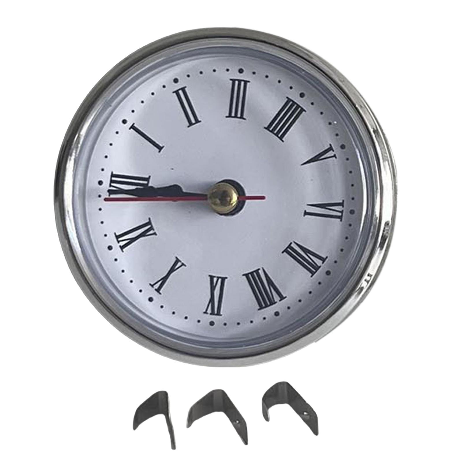 

Desk Ornament Mould Flexible Silicone Mold for Miniature Clock Shaped Decoration Gypsum Molds Jewelry Making Supplies T6