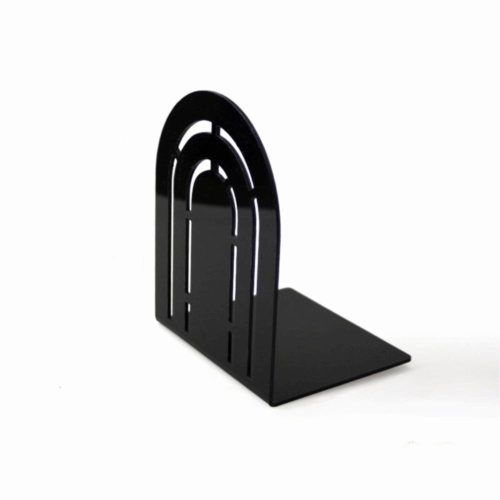 Durable Acrylic Book Display Stand Space-saving Decorative Desktop Acrylic Book Storage Rack Sturdy Stationery Acrylic Bookends