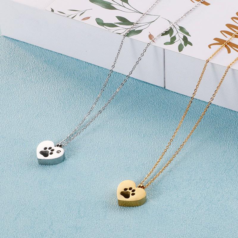 

Ожерелье «Сердце и лапа»: Дизайн «Дельфин и стрекоза» - Идеальный подарок на выпускной или День святого Валентина для женщин. Gold