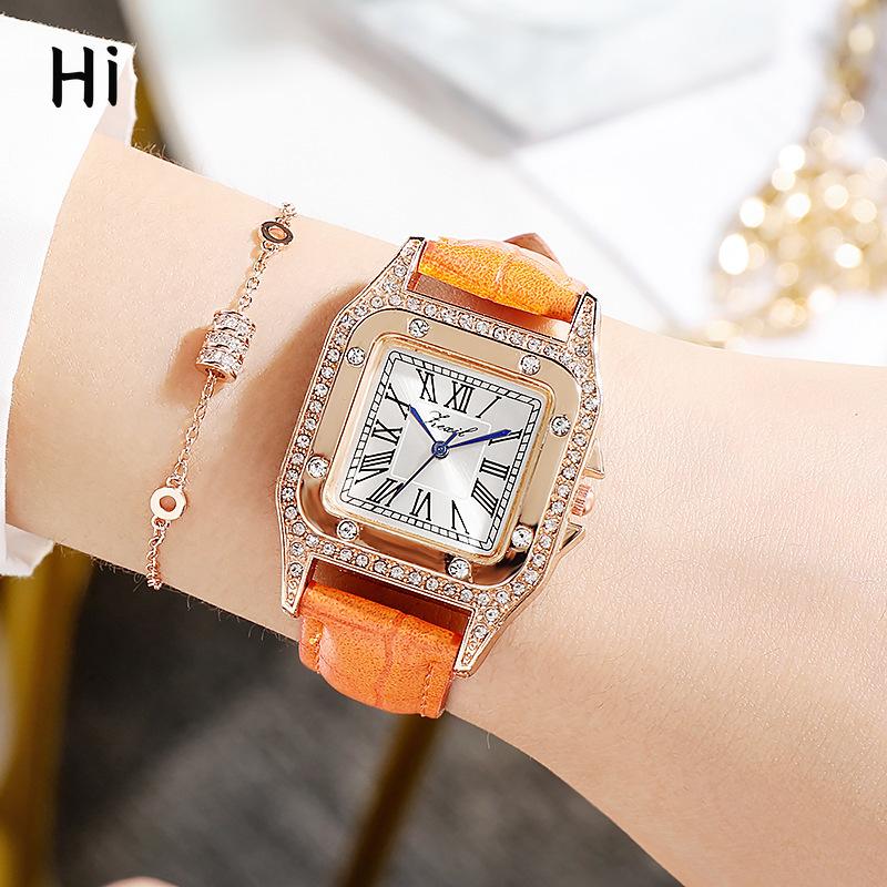 

Часы Bendian 2022 Новые маленькие часы Sugar Cube Brand Niche Luxury Square женские часы женские часы