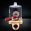 12V 1/2\\\" Normal Closed Electric Solenoid Valve for Water  Fuels Gas