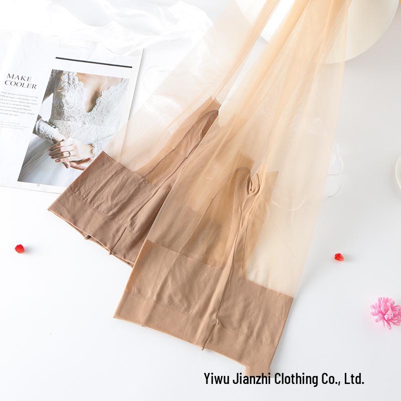 3D Ultra-Thin Sun Protection Silk Pantyhose with Tummy Control and Anti-Snagging