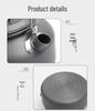 Portable Outdoor Coffee & Tea Kettle Set - 1.2L & 1.8L Camping Cookware with Pots and Pans