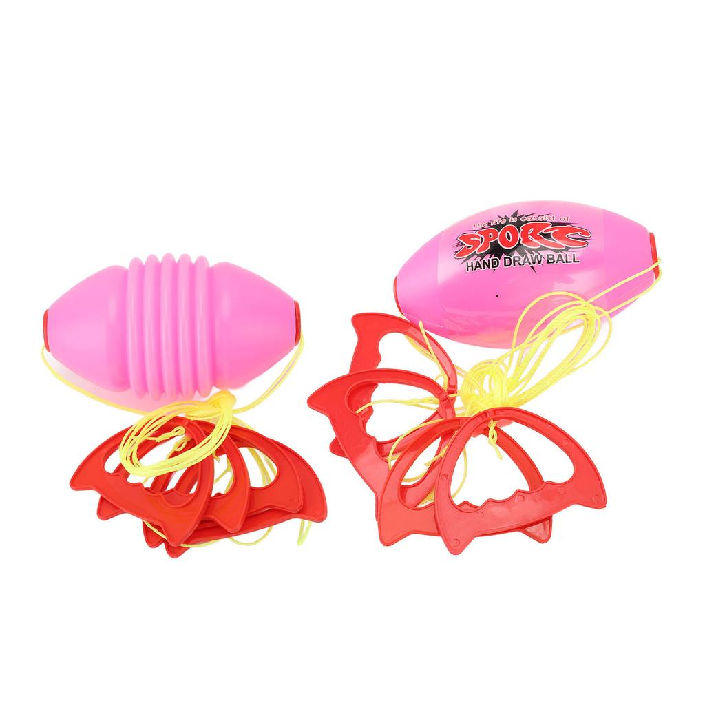 2Pcs Pull Ball Game Set Indoor Outdoor Sports Early Development Activity Toy Parent Child 2 Person I