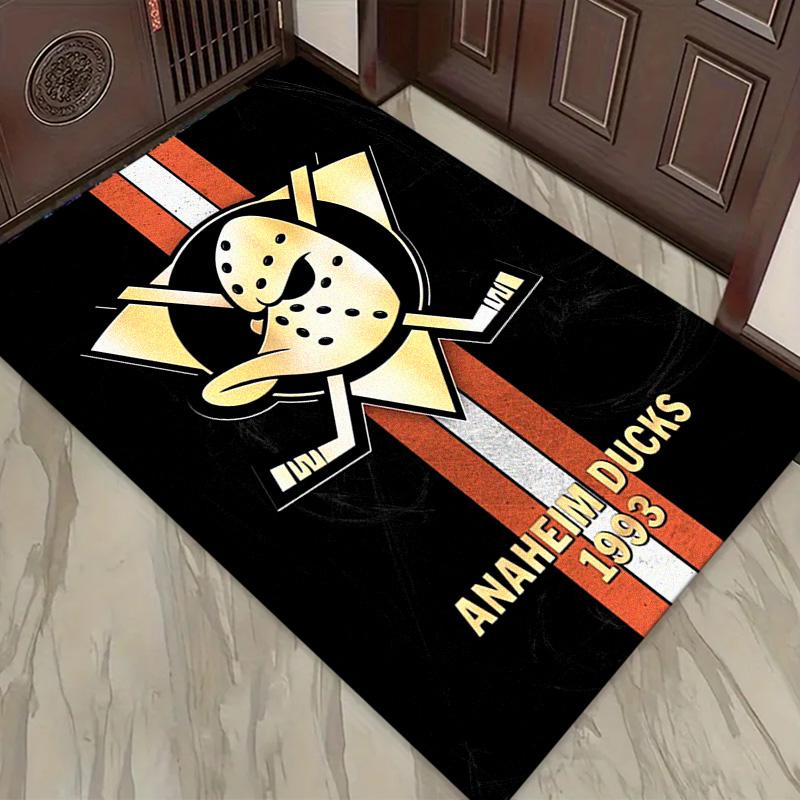 Anaheim Ducks Carpet Rug for Living Room Bedroom Home Sofa Decoration,Kids play Non-slip Floor Mat