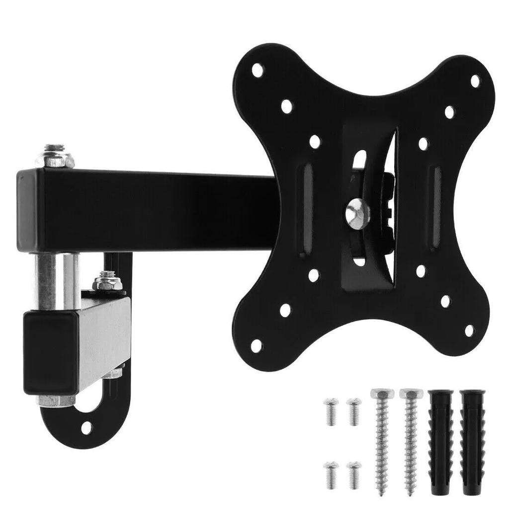 TV Monitor TV Mounts Monitor Wall Mount Bracket Adjustable TV Screen Holder For 14-27 Inch LCD Monitor Motorhome Caravan Camper