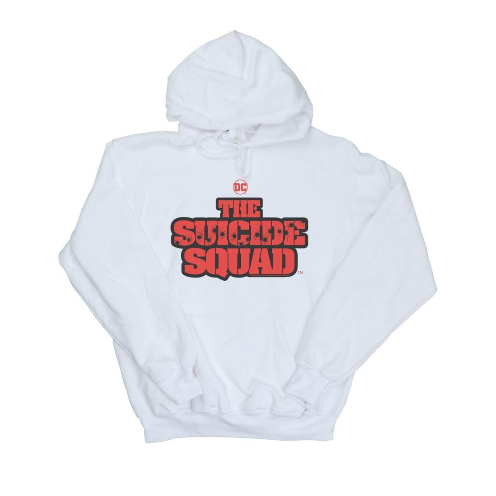 DC Comics Womens/Ladies The Suicide Squad Movie Logo Hoodie