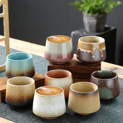 Ceramic Cup, Retro Coarse Pottery Coffee Cup, Personal Home Drinking Water, Single Cup, Siege Stove Tea Cup