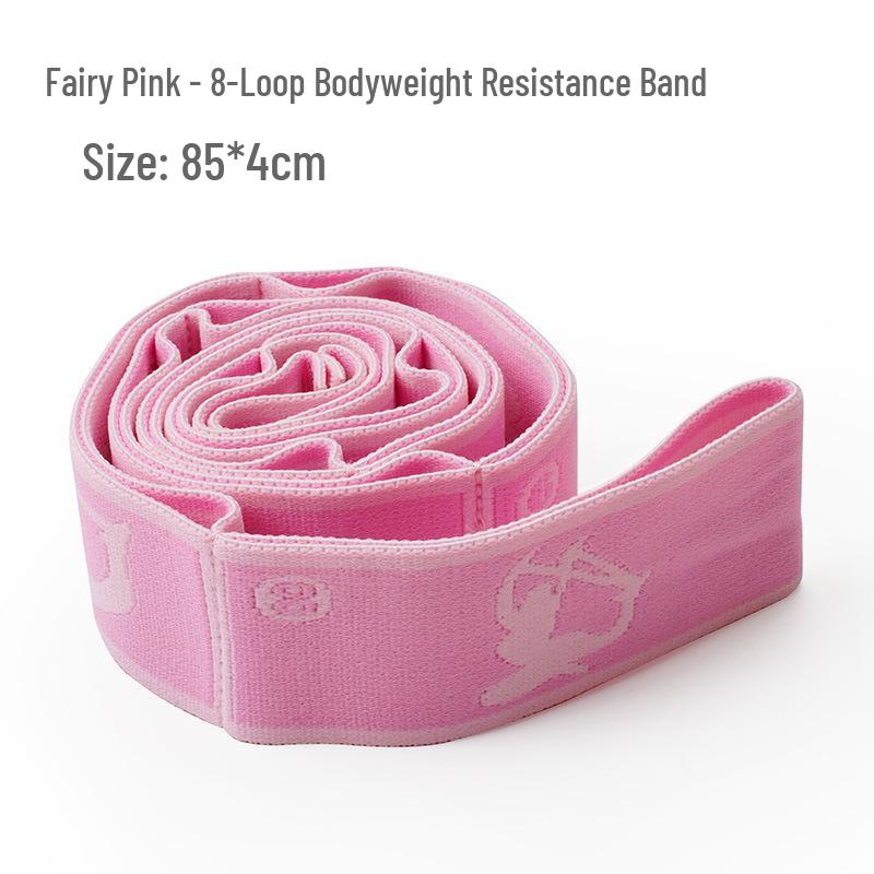Children's and Adults' Latin Dance Elastic Yoga Strap - Figure Eight Stretching Band