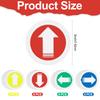 24 Pcs Trail Markers Reflective Trail Signs Many Colors For Hunting Hiking Camping Walking Outdoor