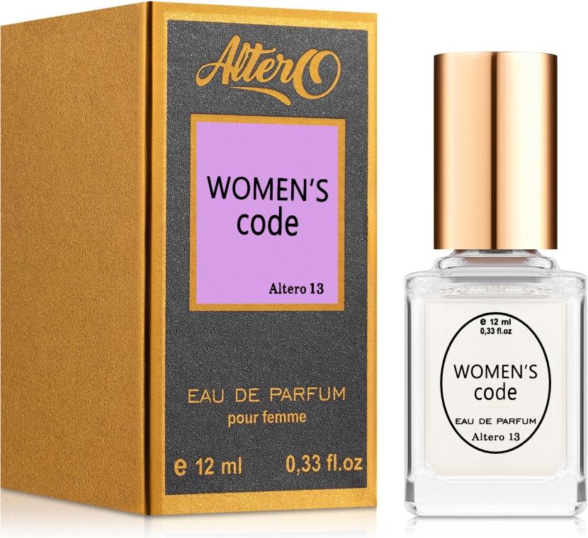 Altero No. 13 Women's Code Eau de Parfum