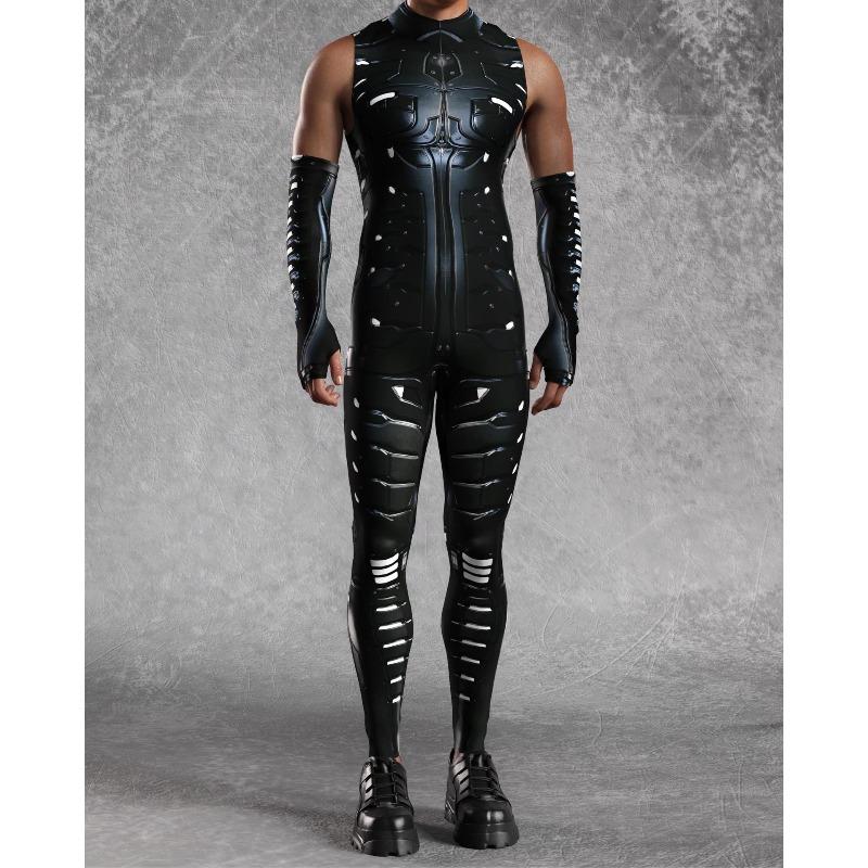 

Унісекс Кібер-панк 3D-цифровий друк Хелловін Рольова вечірка Одяг Жінки Чоловіки Косплей Костюм Карнавальний комбінезон XXXXL