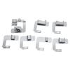 Rolled Hem Presser Foot Multifunctional Rolled Hem Sewing Machine Presser Foot Set for Hemming Foot Kit
