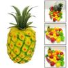 Lifelike Design Artificial Pineapple Figurine Pineapple Display Decor