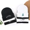 Autumn and winter knitted hats men's cold hats new warm and cold-proof solid color women's mountain pullover wool hats