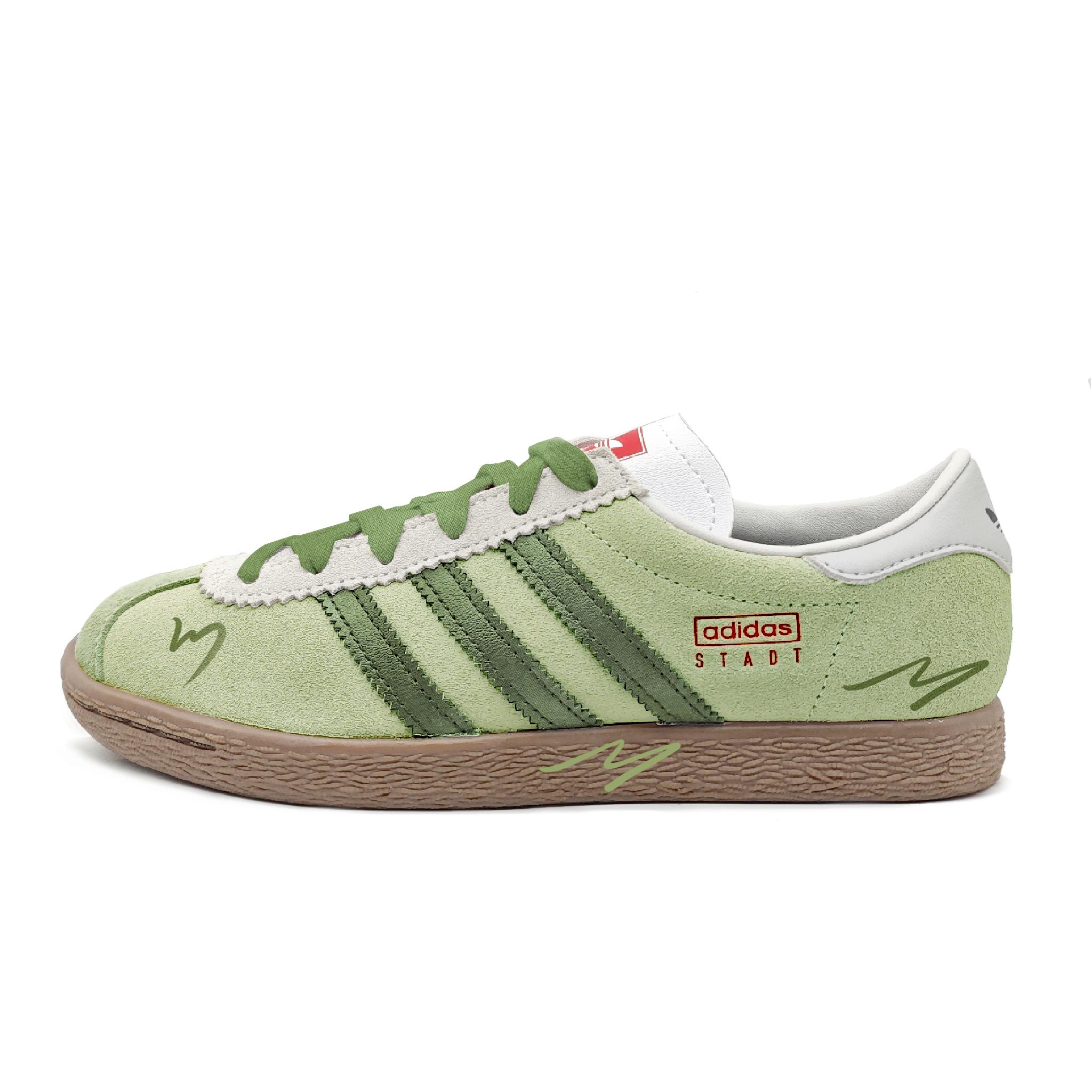 

Adidas Originals Stadt The Wizard Of Oz Low top German Army Trainers Unisex Green JR6342(team786-) 36⅔