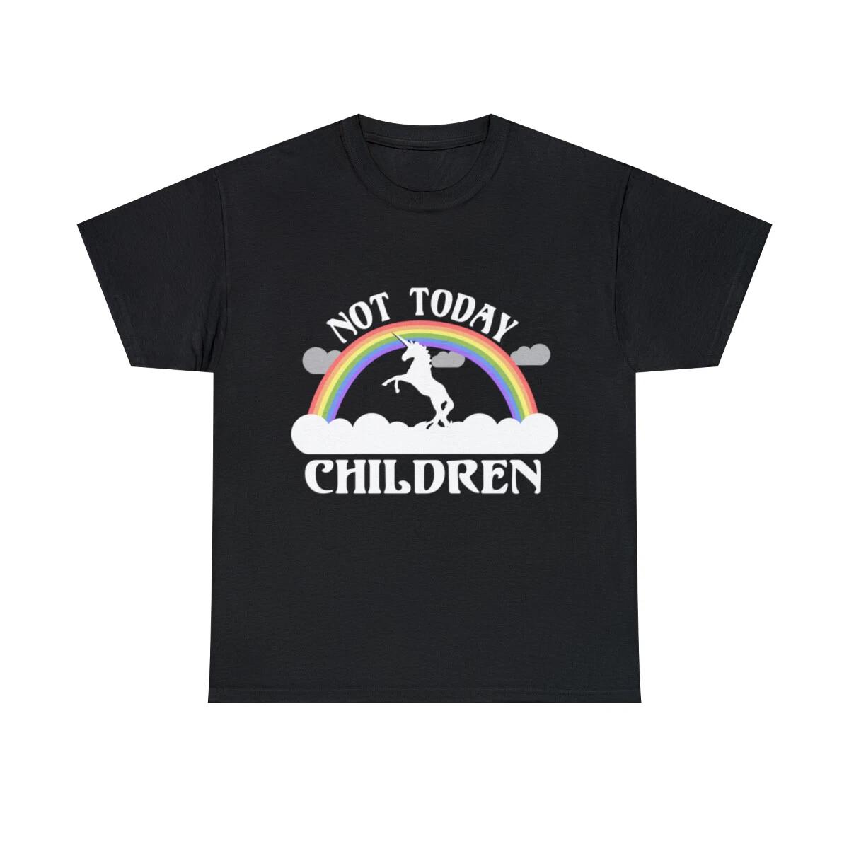Not Today Children Mom Graphic Tee Shirt, S-5XL 2XL