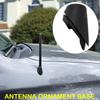 Manual Radio Antenna Ornament Base Mount Bezel Grommet 86392-35040 Replacement for Toyota 4Runner 2010-2014, Durable Rubber Antenna Adapter Cover