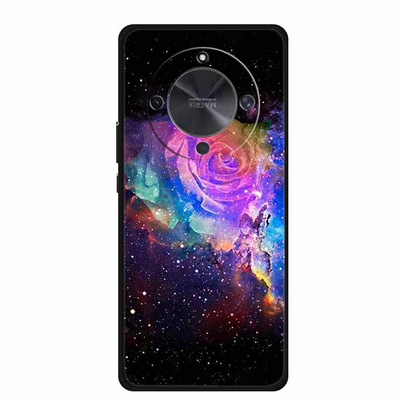 For Honor X70 MTN-AN00 5G Phone Case Shockproof Black Soft Silicone TPU Back Cover For Honor X 70 X70 Cases HonorX70 6.79" Coque
