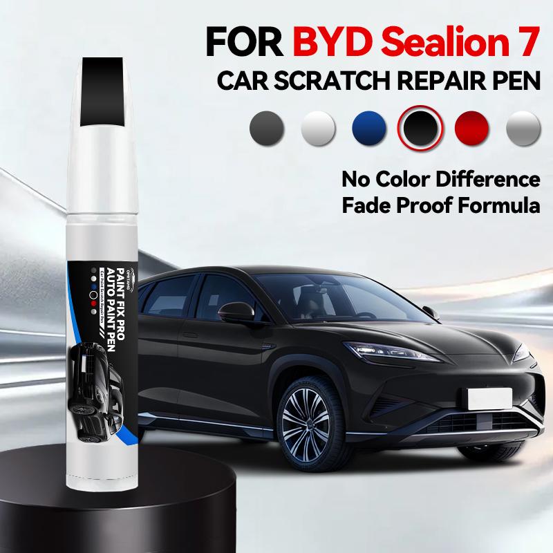 

Hot Car Dedicated For BYD Sealion 7 1990-2026 Paint Repair Pen Touch Up Scratch Remover DIY Auto Accessories Black White Silver