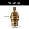 Brass Faucet Cartridge Replacement Slow Opening Spool Bathroom Kitchen Tap Valves Spool Faucet Repair Parts Enduring