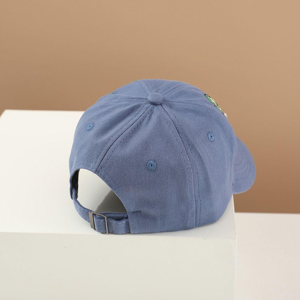 Little Car Pattern Embroidered Baseball Cap Cartoon Kids Sun Protection Cap Spring Autumn