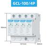 2P/4P Single Phase Household Surge Protector 40kA/60kA