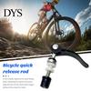Bike Supplies Black Seat Clamp Rustproof Corrosion Resistant Reusable Quick Aluminum Quick-release Release Pipe Locking Screws Maintenance Tool