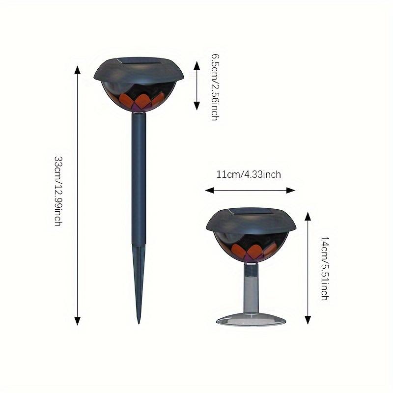 Solar Outdoor Lights, LED Garden Lighting, Auto On/Off Landscape Decor for Walkway, Yard, Lawn, Solar Powered Outdoor Use Light