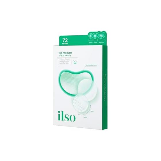 [Official] ilso No Trouble Spot Patch 72 Pieces Rough Skin Intensive Care Patch Protection Close Contact Korean Cosmetics (72)