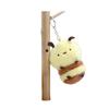 Bee Doll Pendant Key Chain Stylish Backpack Purse Car Interior Cute Insect Keychain Doll Pendant Plush Girl Gift Pendant