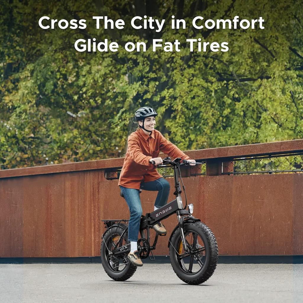ENGWE EP-2BOOST Elektrofahrrad 250W Motor 48V13Ah Lithium-Batterie Geländetaugliches faltbares Elektrofahrrad für Erwachsene 20*4.0 Fat Tire E-Bike