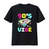 90 s Vibe Retro T Shirt Colorful Cassette Design for Perfect Music Lovers vintage Washed Stylish fashion streetwear Comfortable