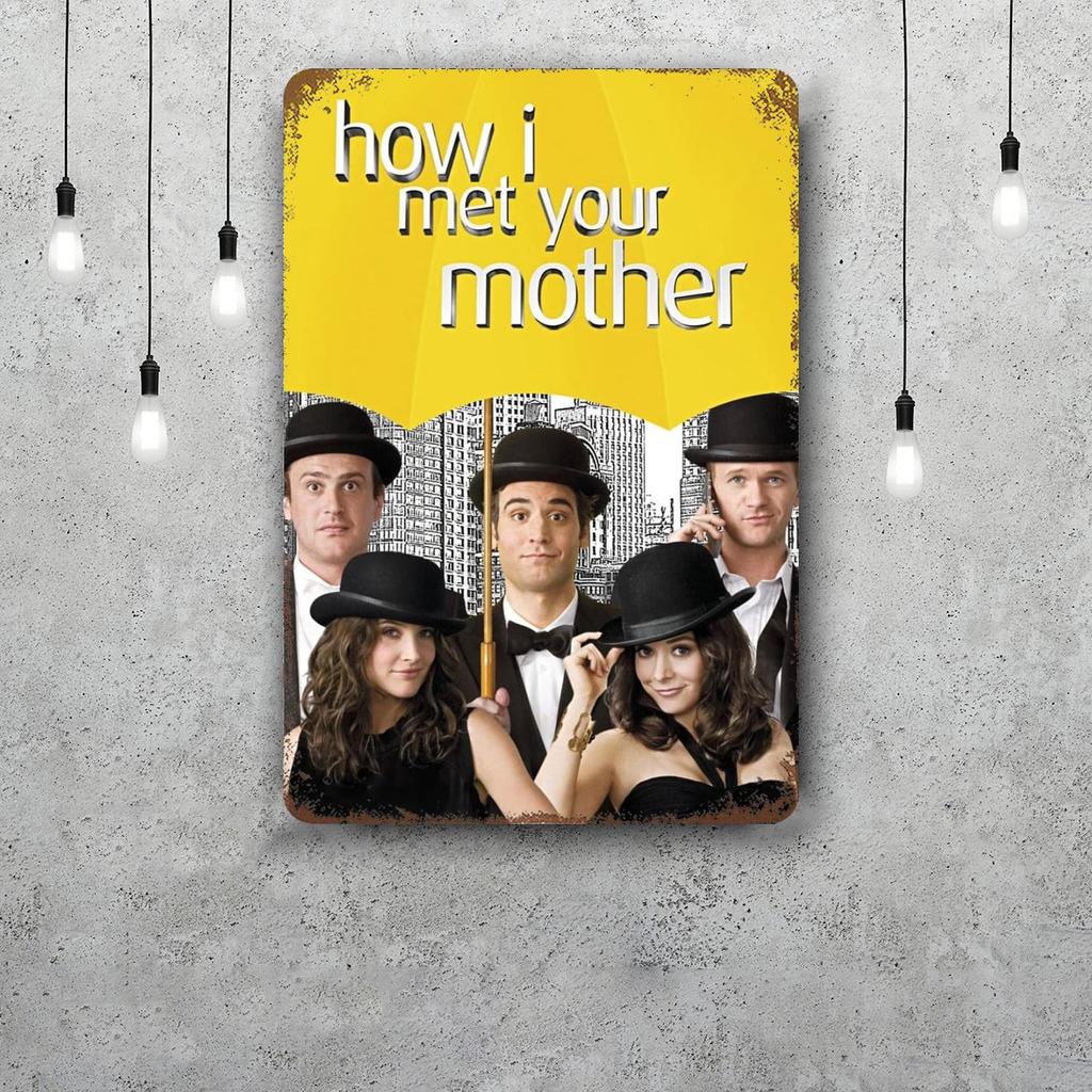 himym Funny Bar Metal Sign Retro Plaque Vintage Sign Alcohol Drinker Pub Club Man Cave Kitchen Wall Decoration