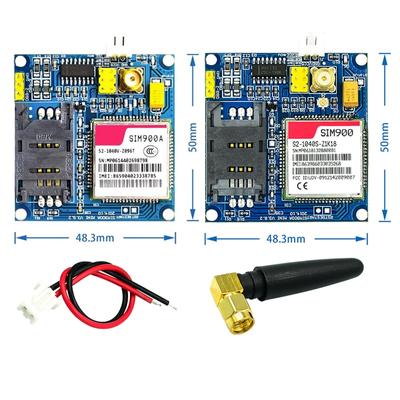 SIM900A SIM900 MINI V4.0 modul bezdrátového přenosu dat Sada desky GSM GPRS s anténou C83